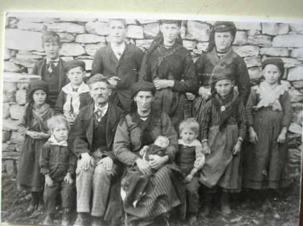 Ritratto di famiglia numerosa